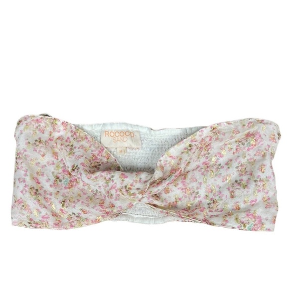 Rococo sand floral bandeau bra top - Picture 1 of 6